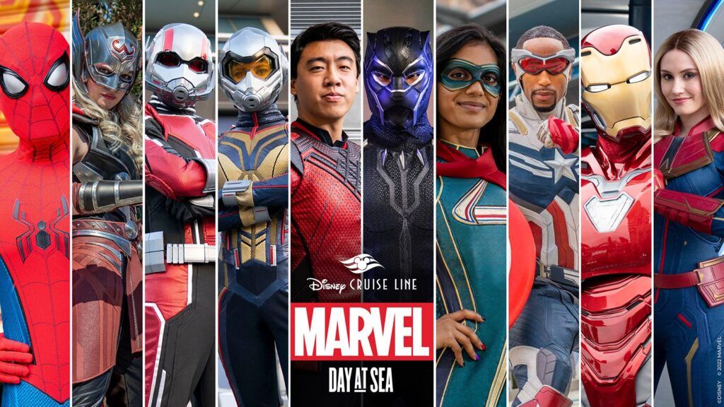 Disney Cruise Line Debuts New Characters and Shows for Marvel Day at Sea
