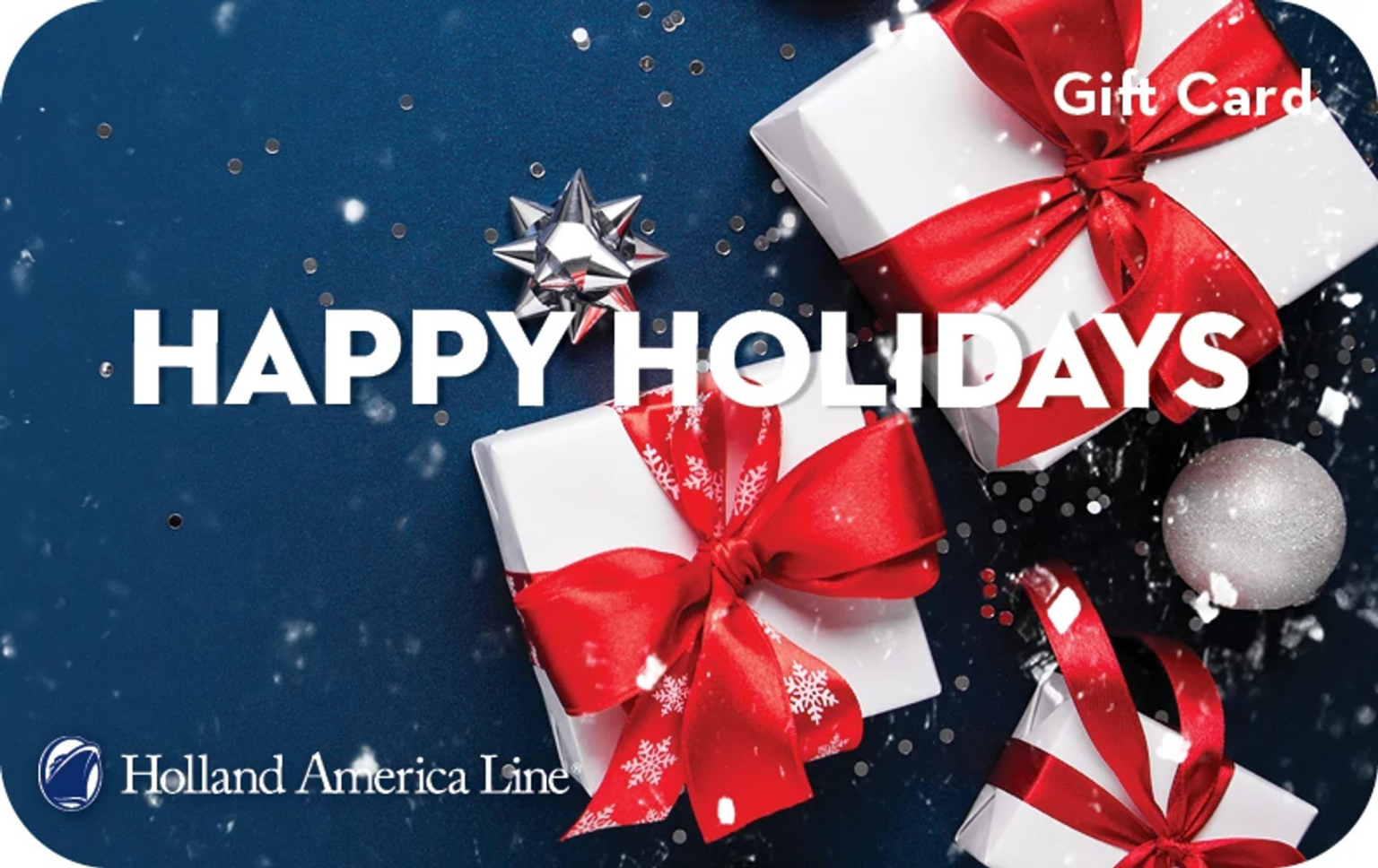 Holland America Offering Holiday Gift Card Bonus