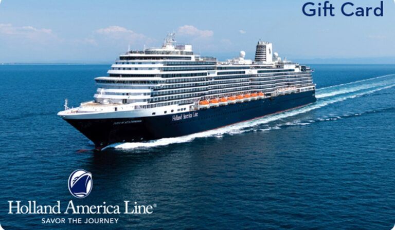 Holland America Offering Holiday Gift Card Bonus