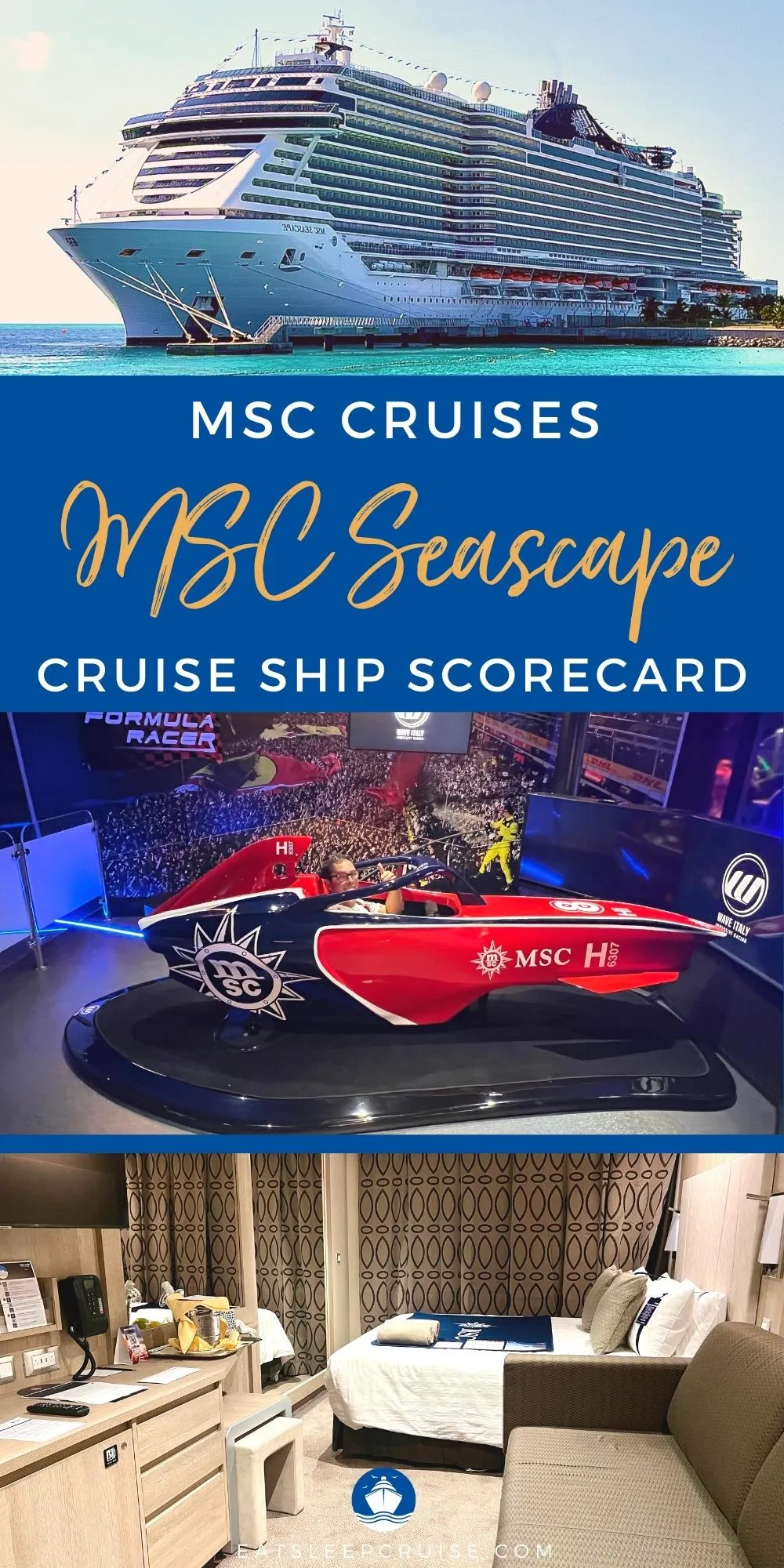 MSC Seascape Cruise Ship Scorecard Review
