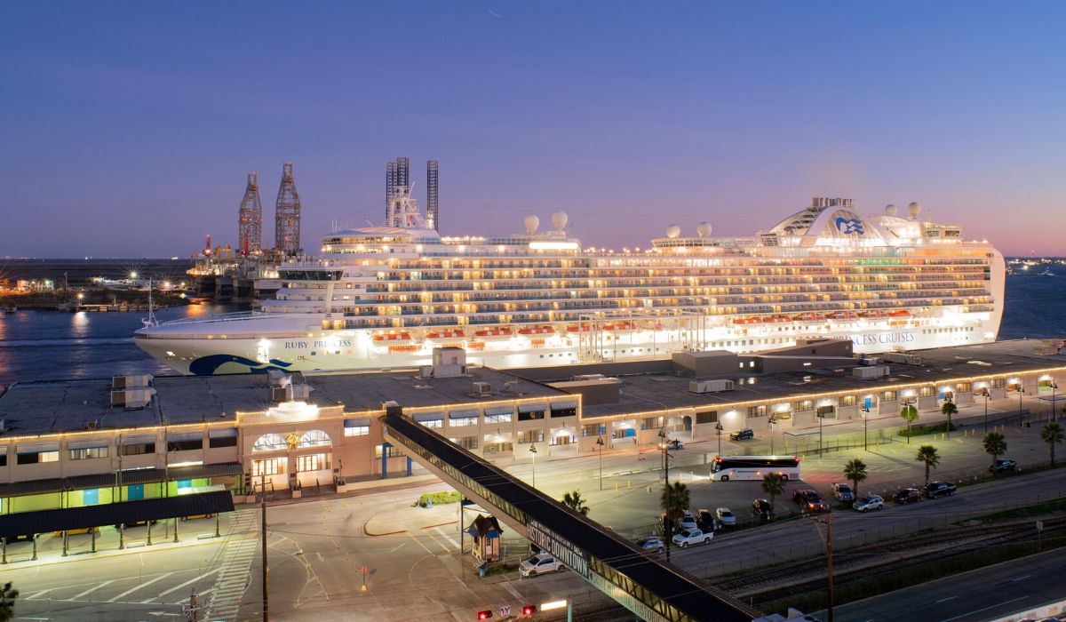 Princess Cruises Sails From Galveston For First Time in Six Years