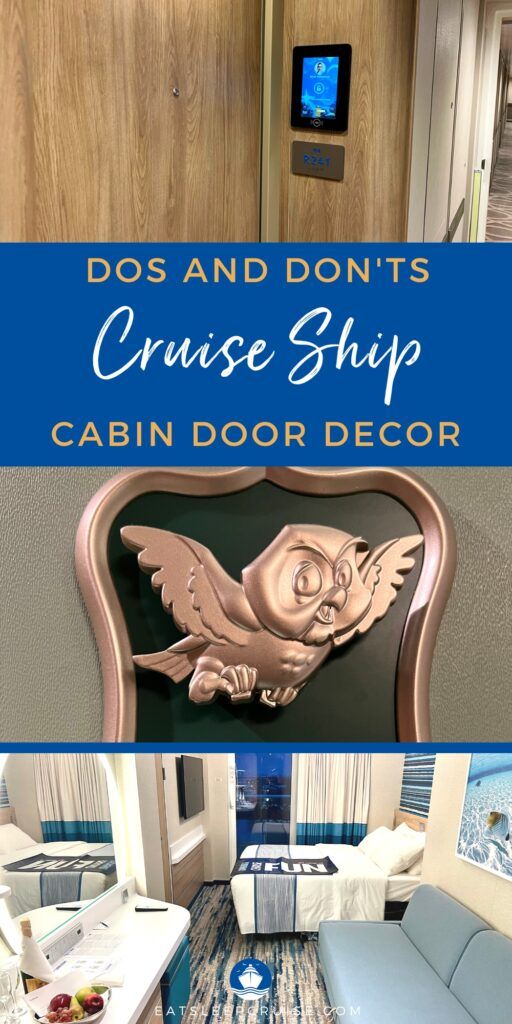 Dos and Don’ts for Decorating Your Cruise Ship Cabin Door