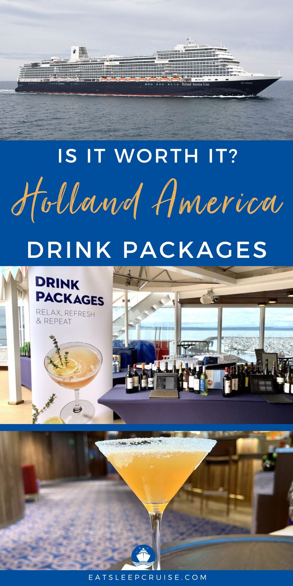 Are Holland America Line Drink Packages Worth it?