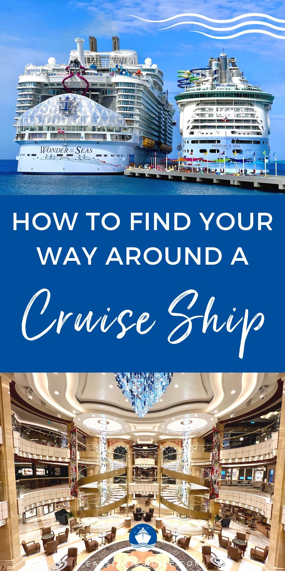 How to Find Your Way Around a Cruise Ship: Bow vs. Stern and Forward vs. Aft