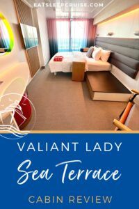 Valiant Lady Sea Terrace Cabin