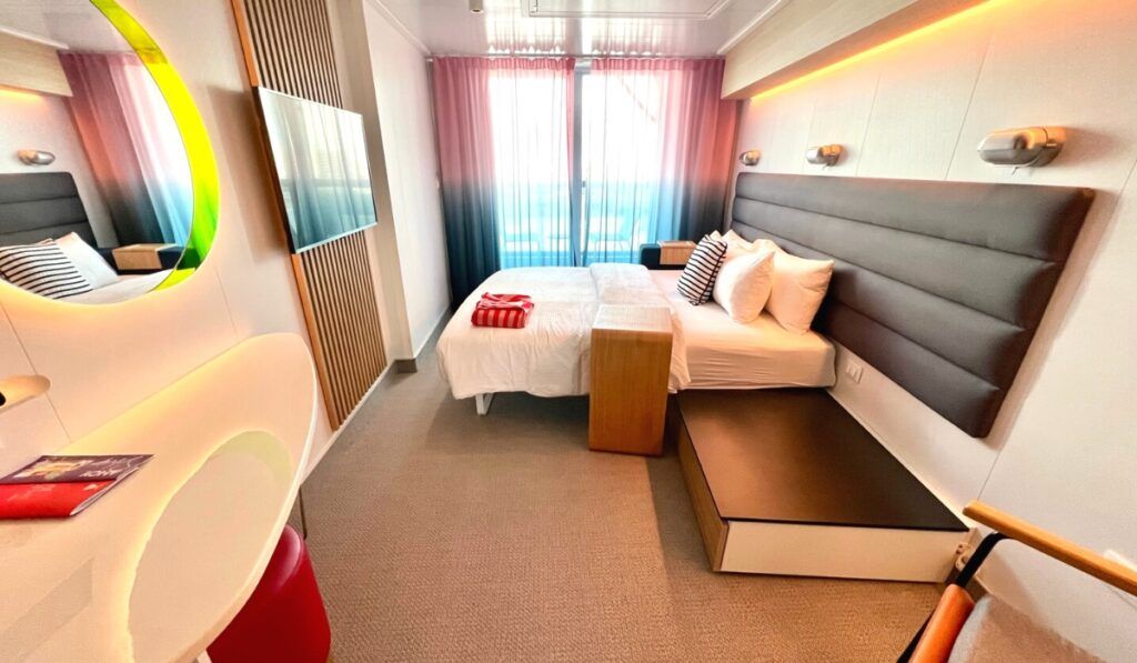 Valiant Lady Sea Terrace Cabin - Best Rooms on a Cruise