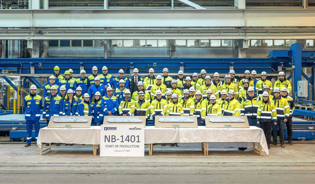 Royal Caribbean Cuts Steel for Second Icon Class Ship