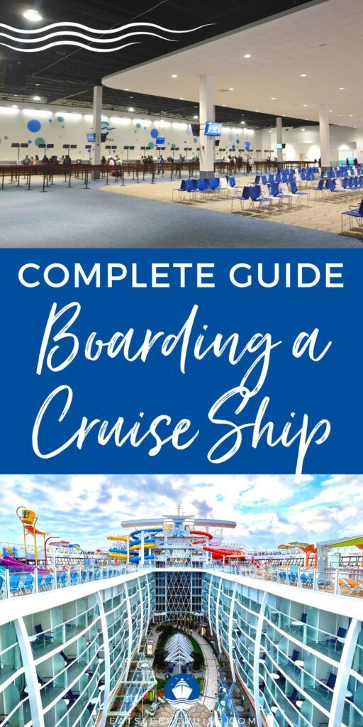 Boarding A Cruise Ship Tips