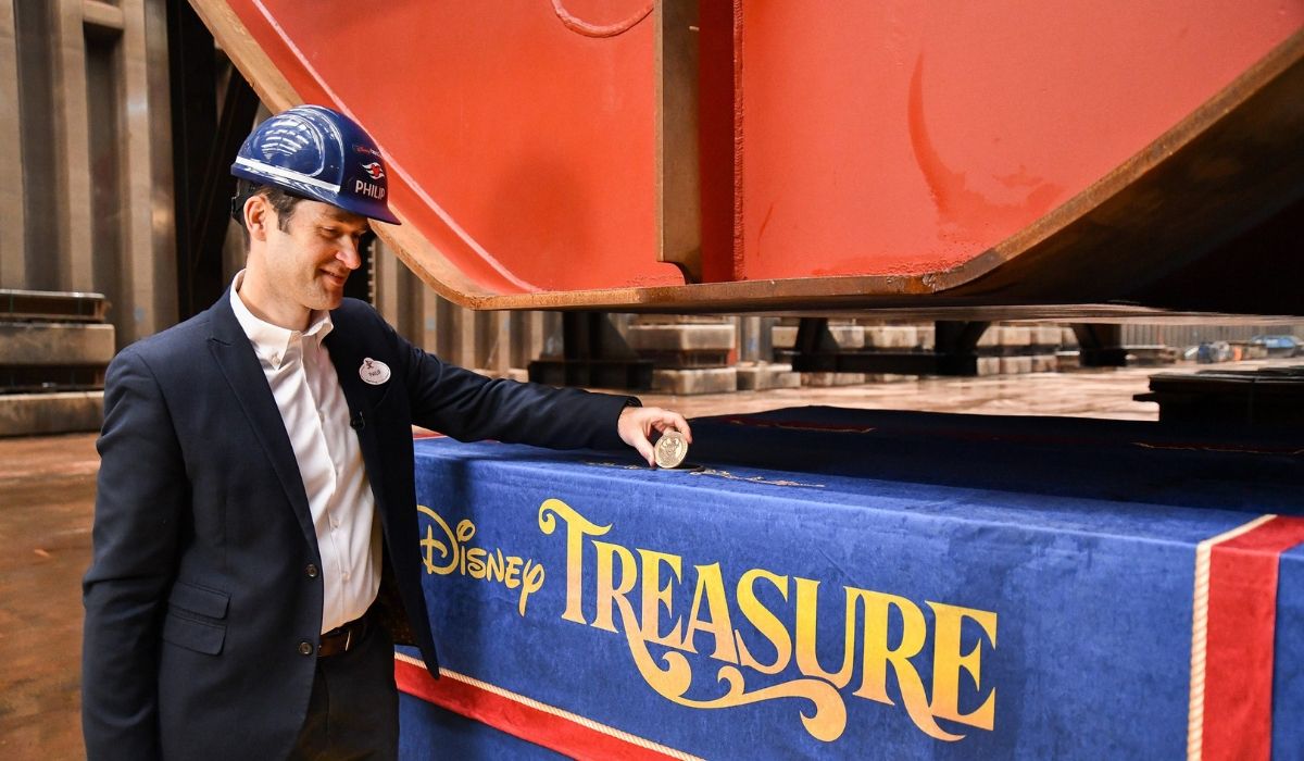 Disney Cruise Line Achieves Next Construction Milestone for Disney Treasure