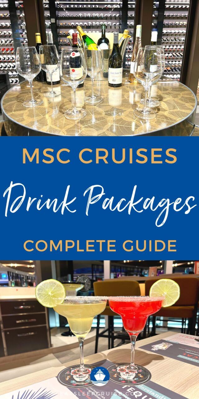 Complete Guide to Drink Packages on MSC Cruises (2024)