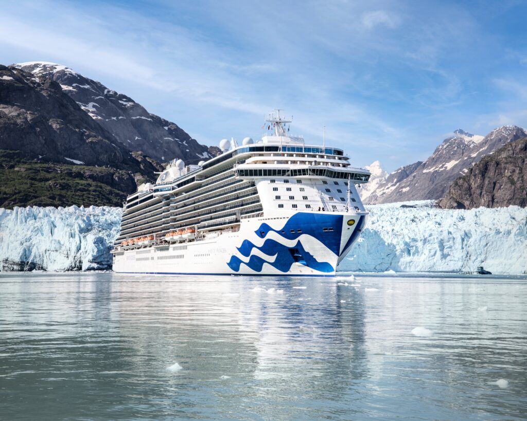 Princess Cruises Sailing Seven Ships in Alaska in 2023