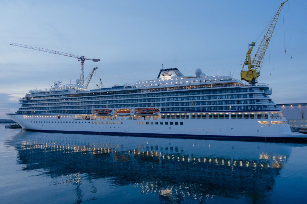 Viking Takes Delivery of Newest Ocean Ship, Viking Saturn