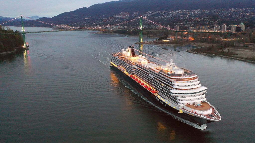 Holland America Installs Starlink on First Ship in Alaska