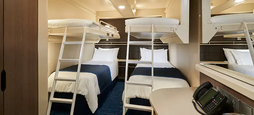 What is a Pullman Bed on a Cruise Ship?