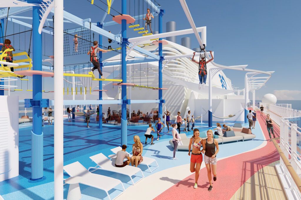 Princess Cruises Unveils Park19, A New Top-Deck Family Activity Zone to Debut on Sun Princess