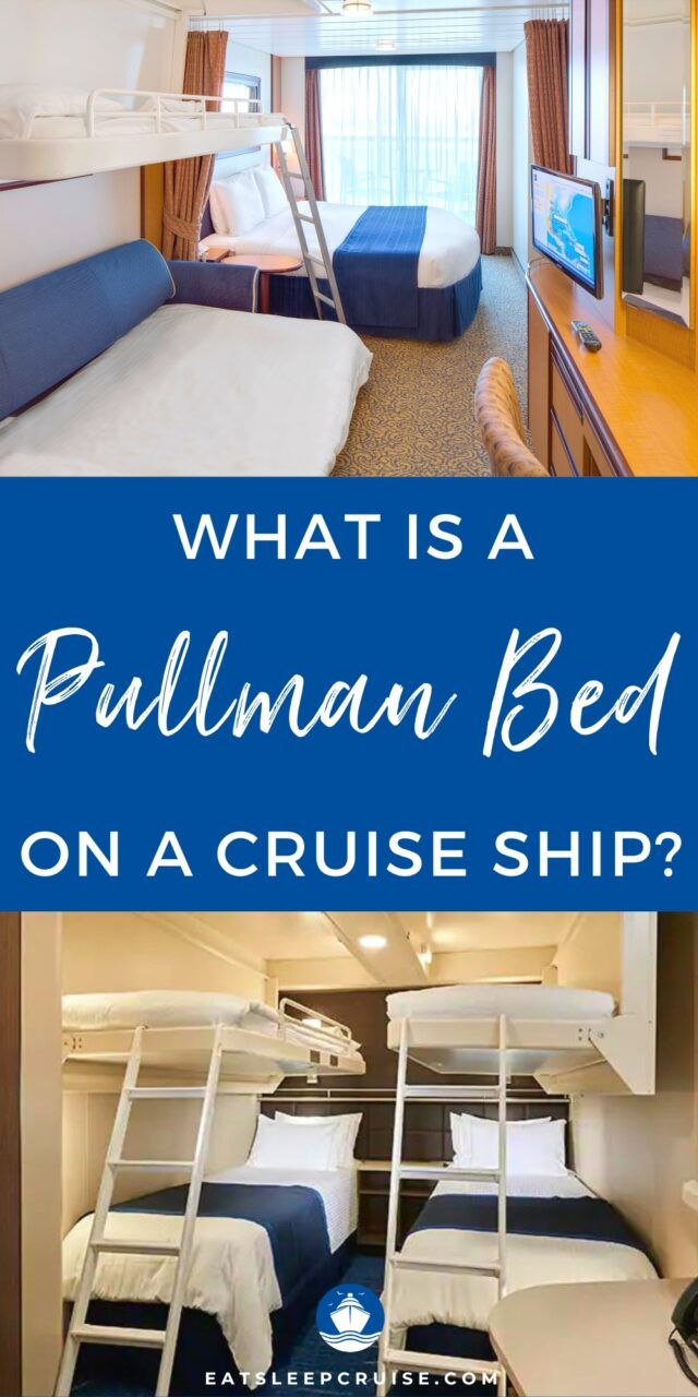 What is a Pullman Bed on a Cruise Ship?