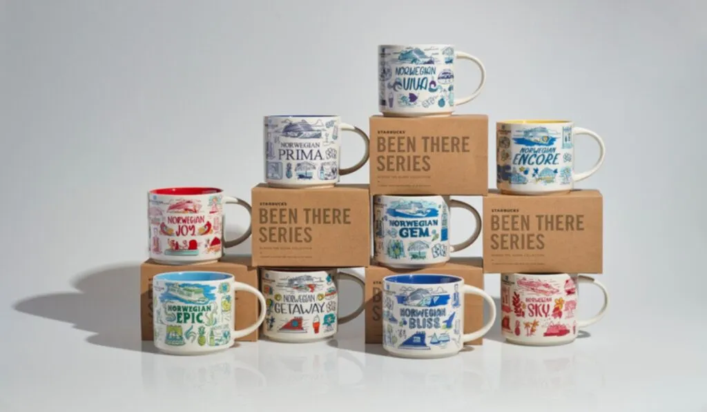 Norwegian Cruise Line Announces Starbucks “Been There” Mugs