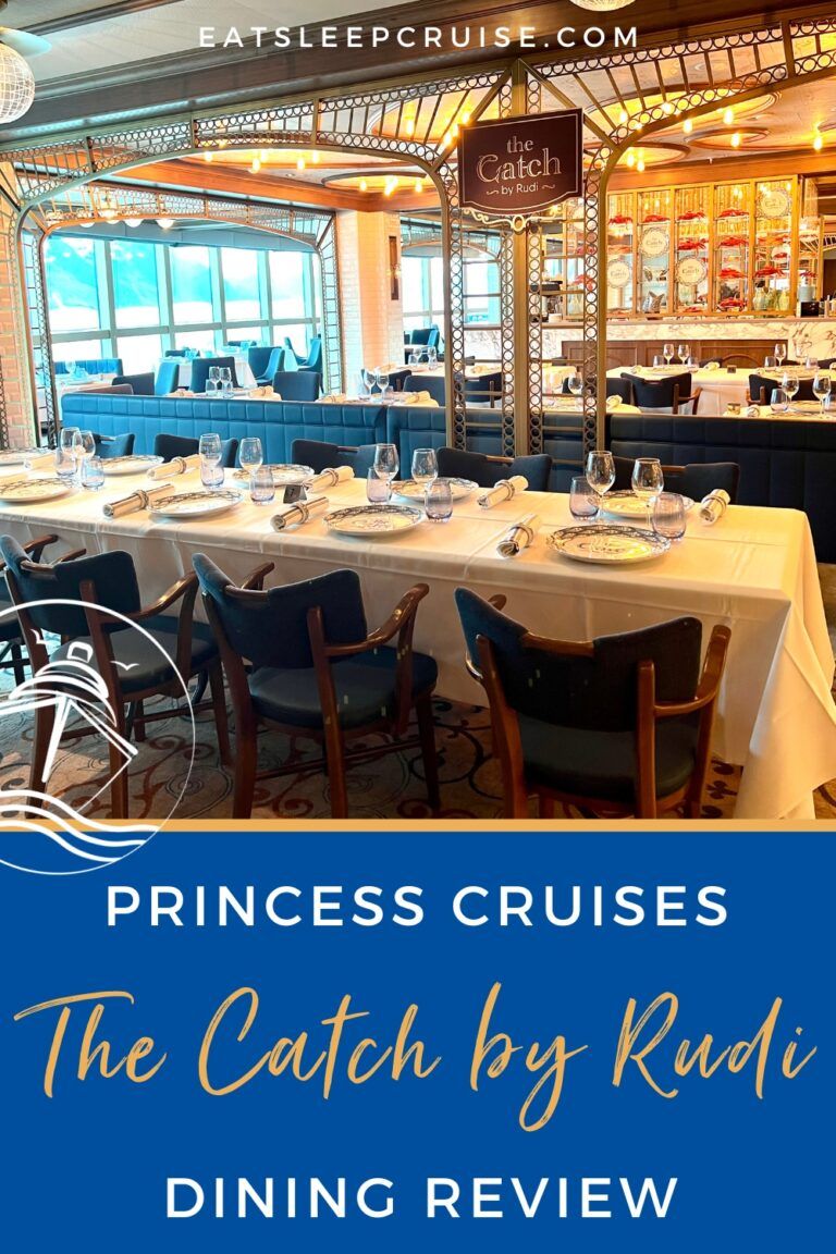 We Just Dined at The Catch by Rudi on Princess Cruises!