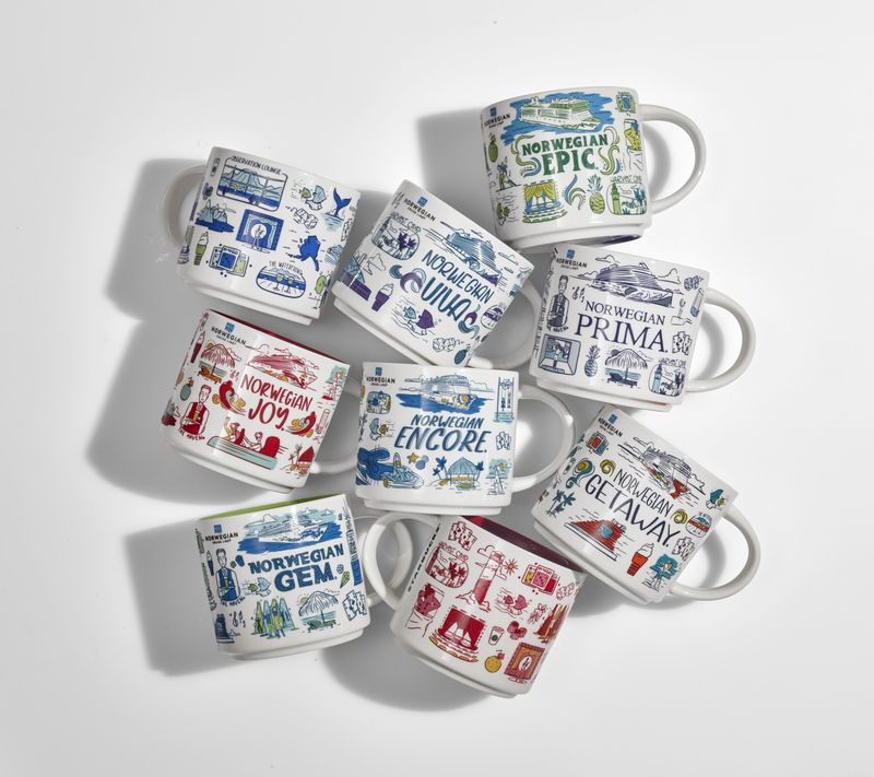 Norwegian Cruise Line Announces Starbucks “Been There” Mugs