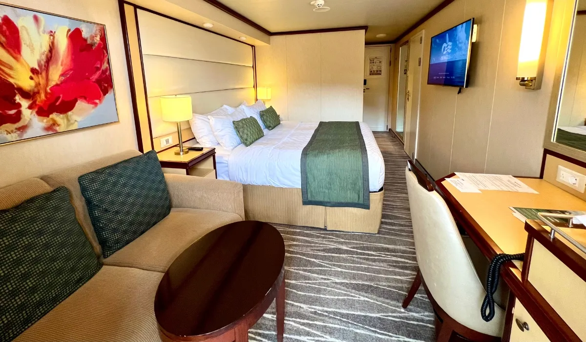 premium deluxe balcony on Majestic Princess