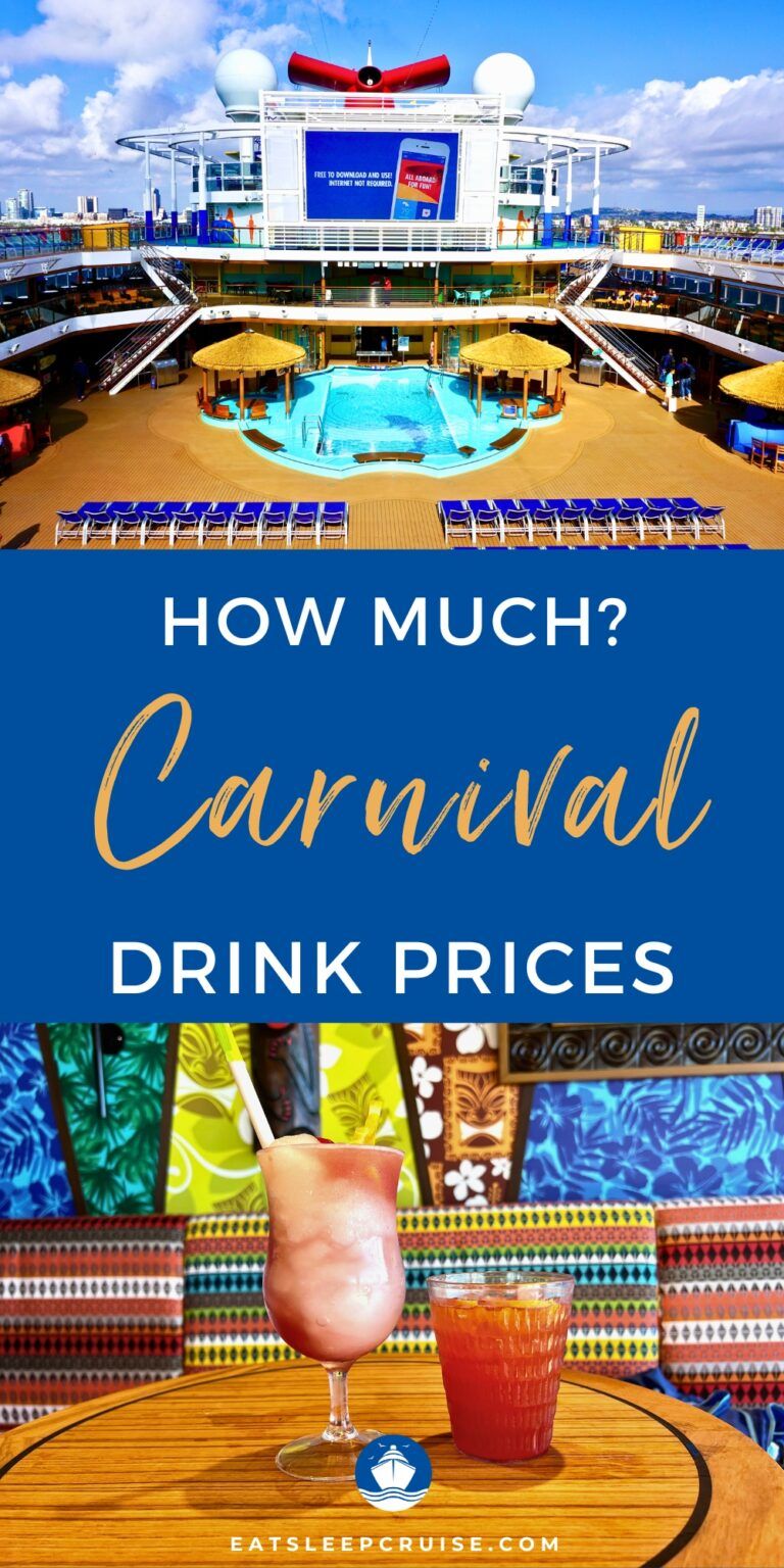 Here Are All the Carnival Cruise Drink Prices for 2024