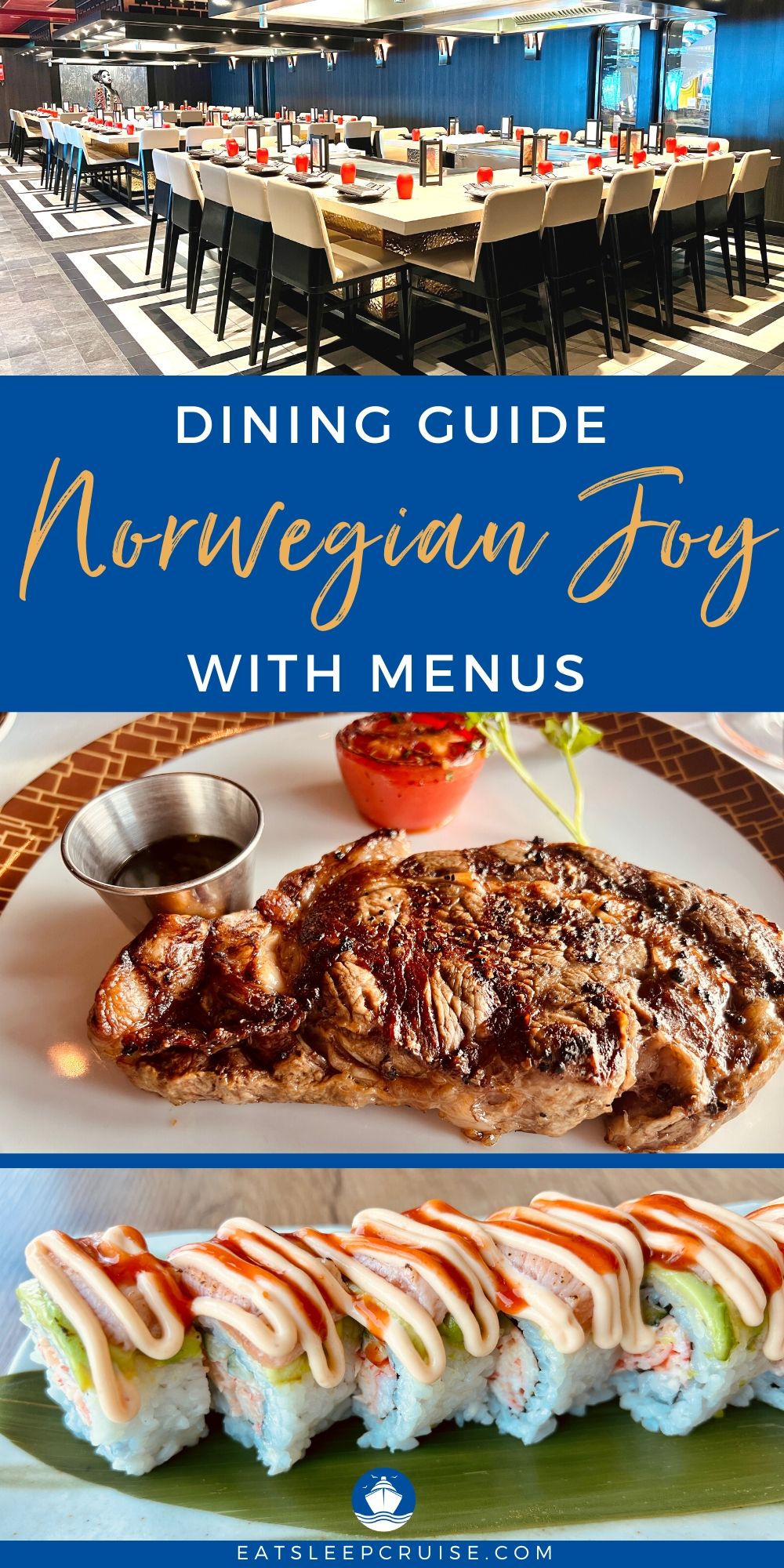 Norwegian Joy Restaurant Guide With Menus (2023) 2