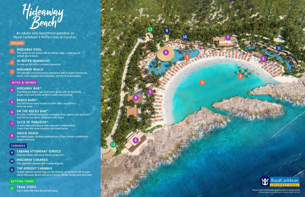 Royal Caribbean Reveals Hideaway Beach