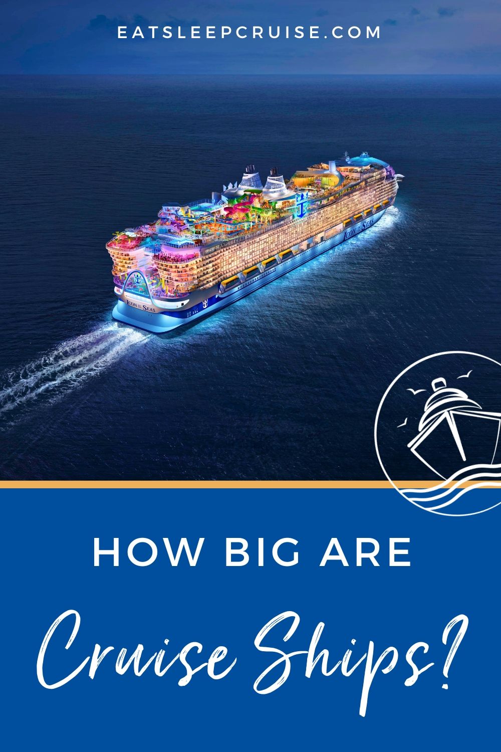 How big is a cruise ship