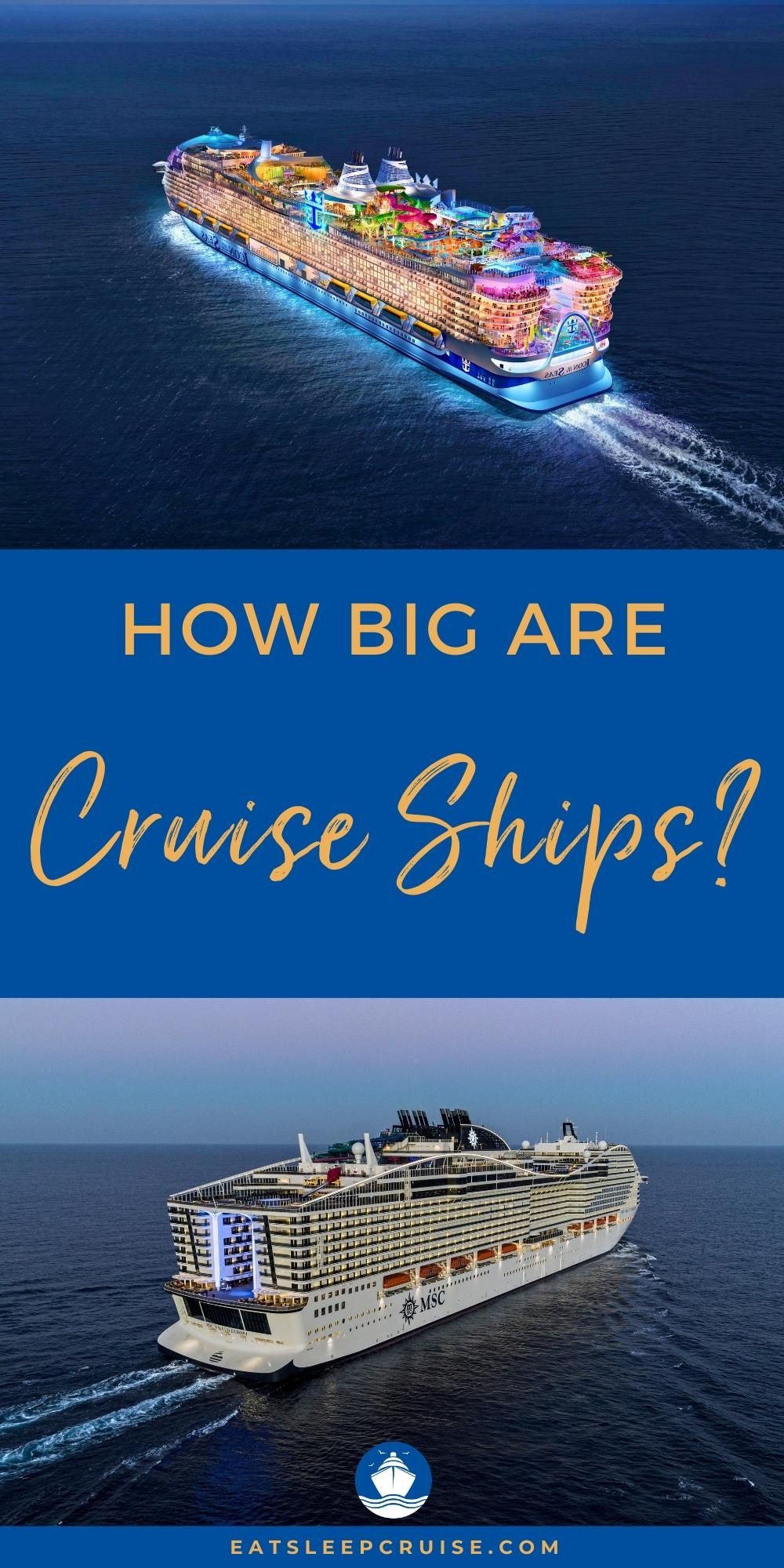 How big is a cruise ship
