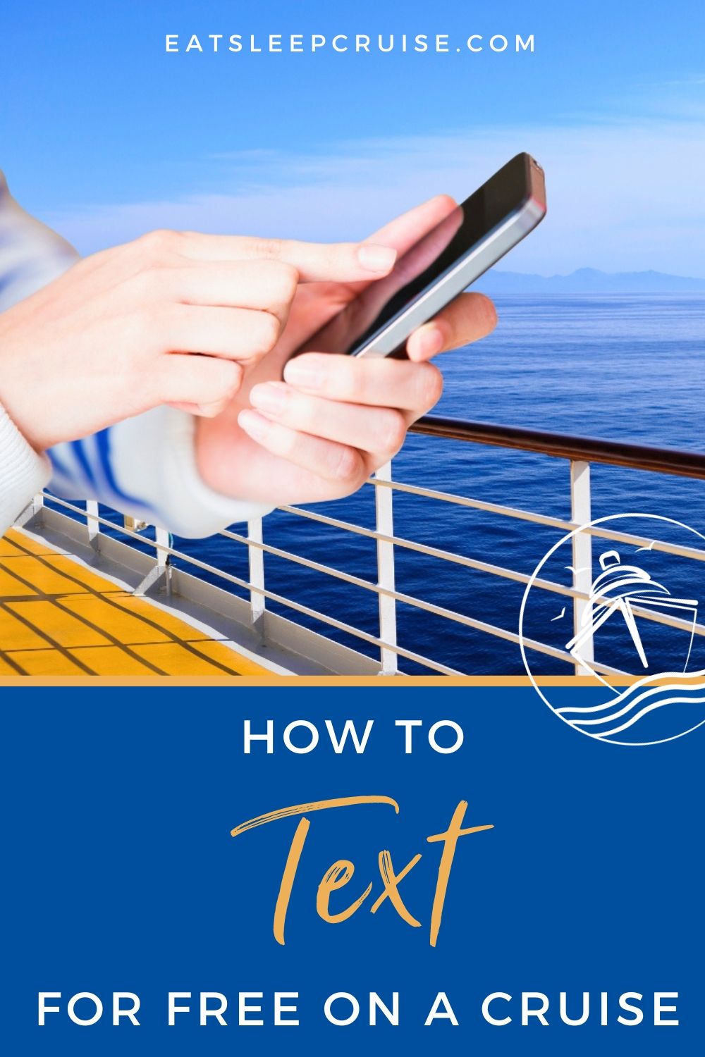 How to Text on a Cruise Ship for Free