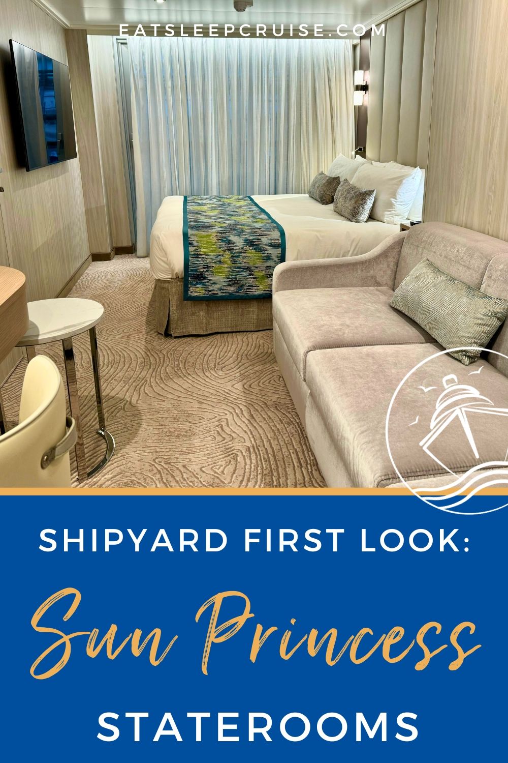 An Exclusive First Look at the Sun Princess Staterooms