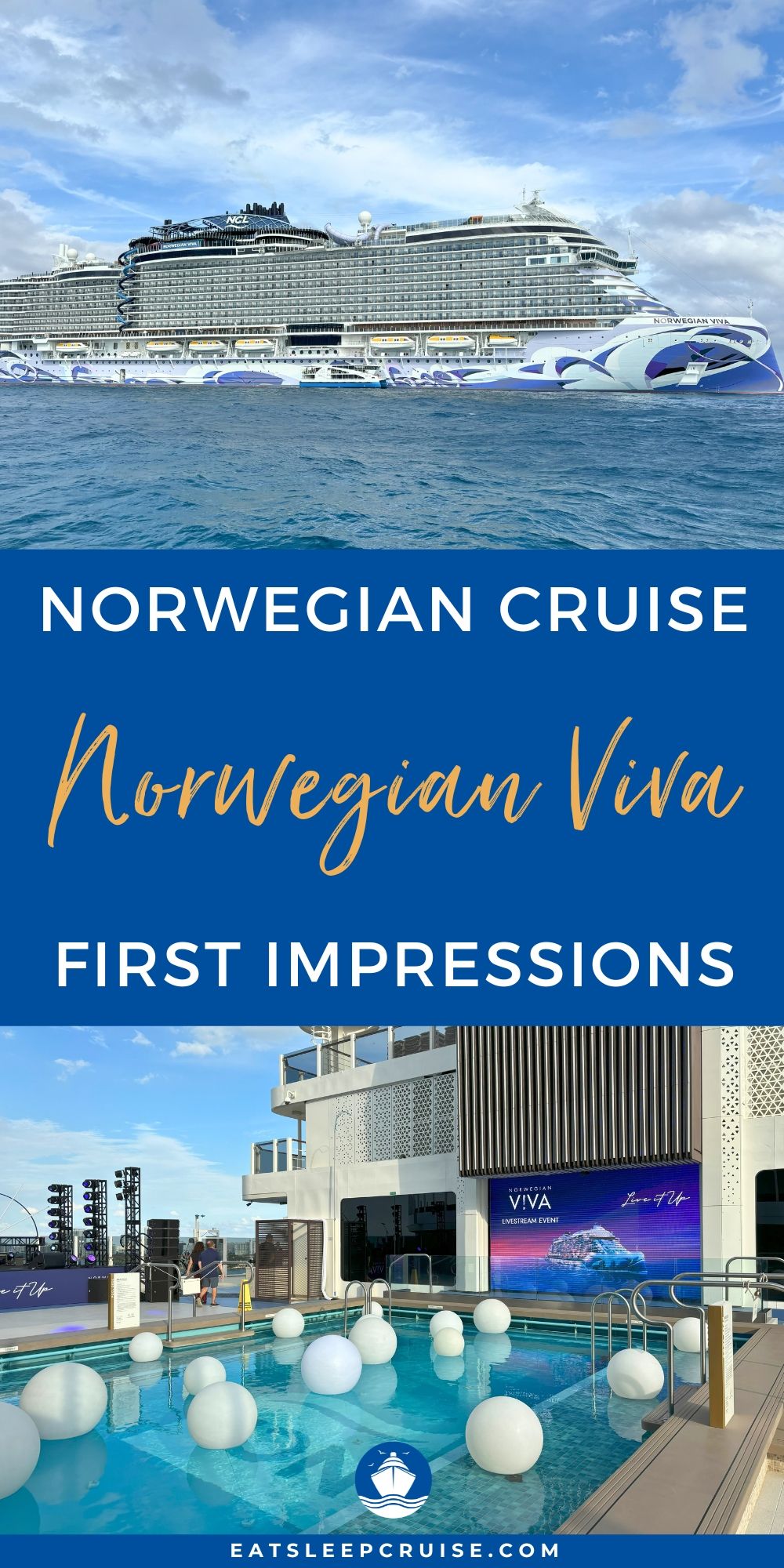 My First Impressions of Norwegian Viva