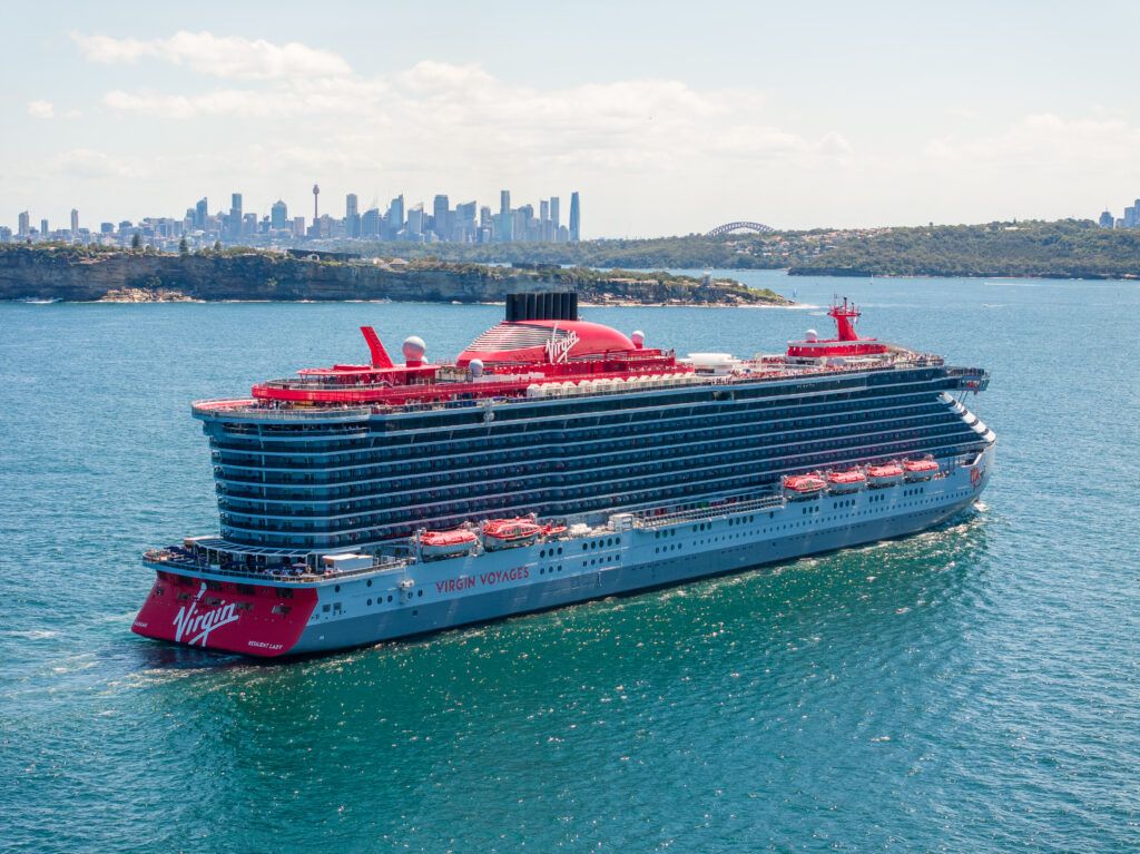 Virgin Voyages Resilient Lady Arrives in Australia