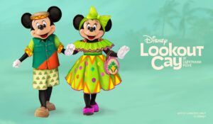 Mickey and Minnie Debut New Bahamian Outfits for Lookout Cay at Lighthouse Point