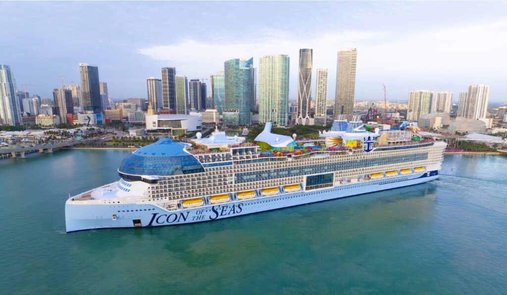 Royal Caribbean's Icon of the Seas Arrives in Miami
