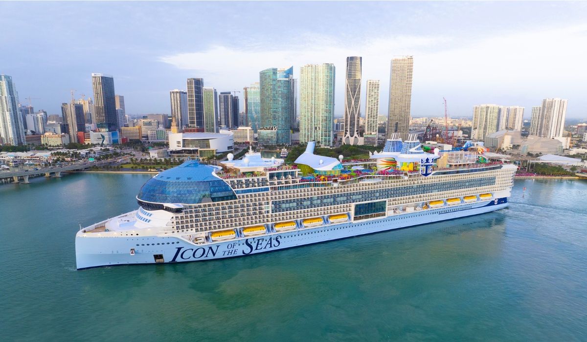 Royal Caribbean’s Icon of the Seas Arrives in Miami