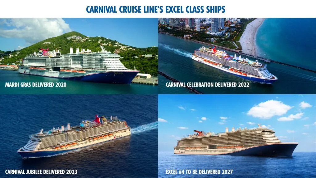 Carnival Orders Fourth Excel Class Ship