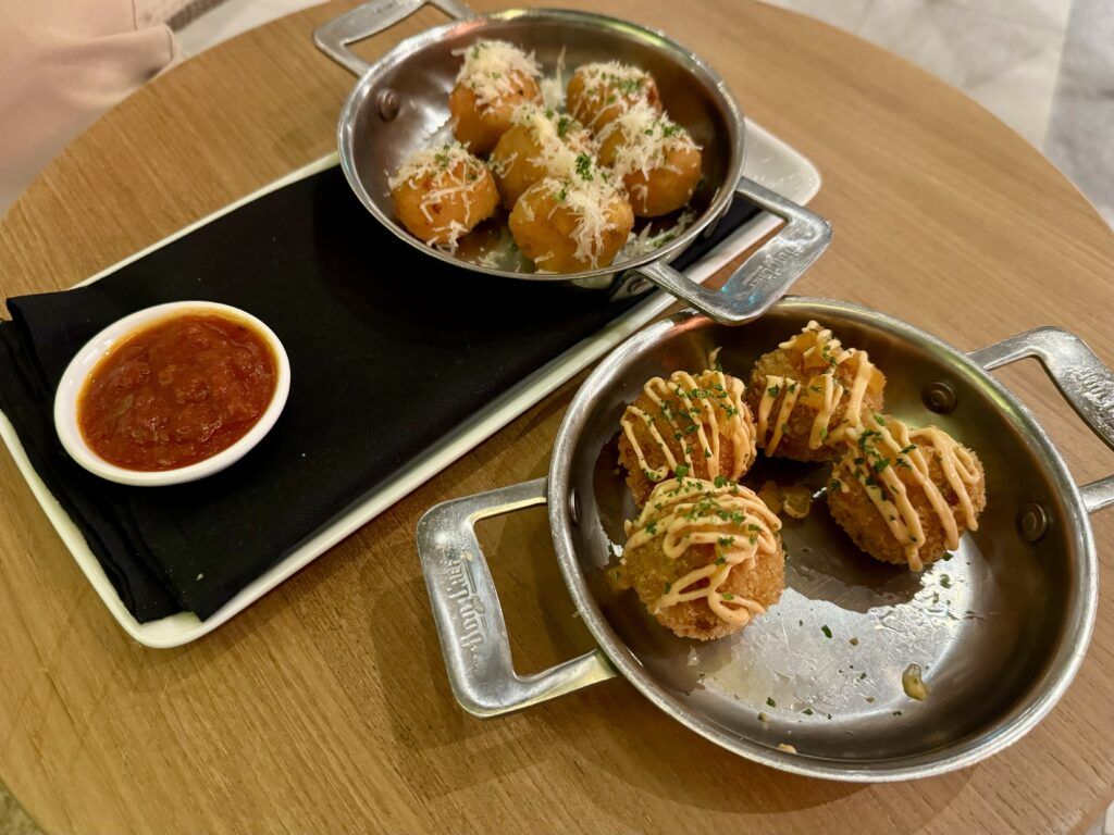 Trellis Bar bites are new dining on Icon of the Seas