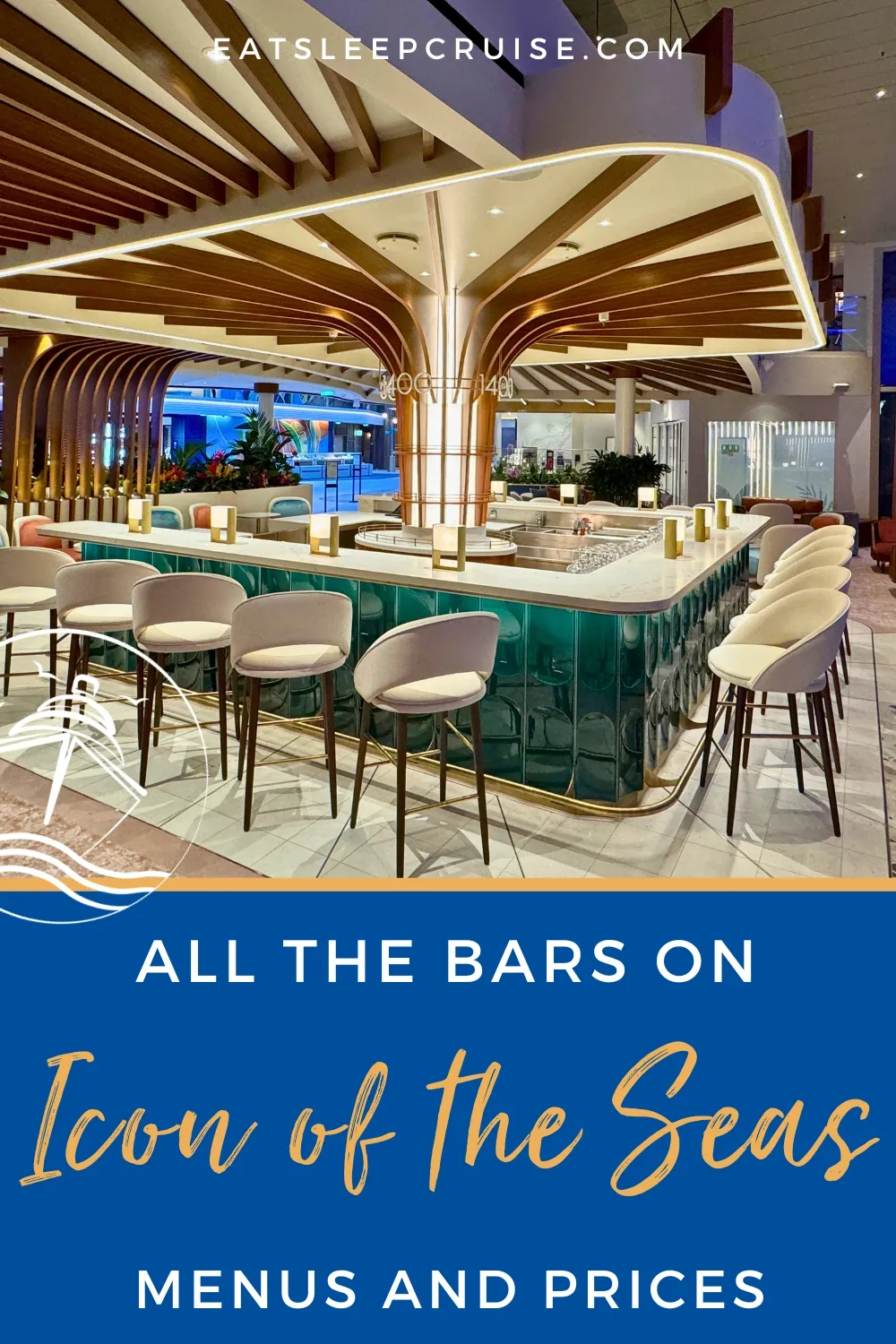 Icon of the Seas Bars With Menus and Drink Prices