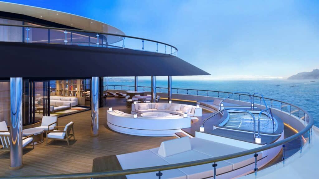 four seasons yachts suite outdoor space