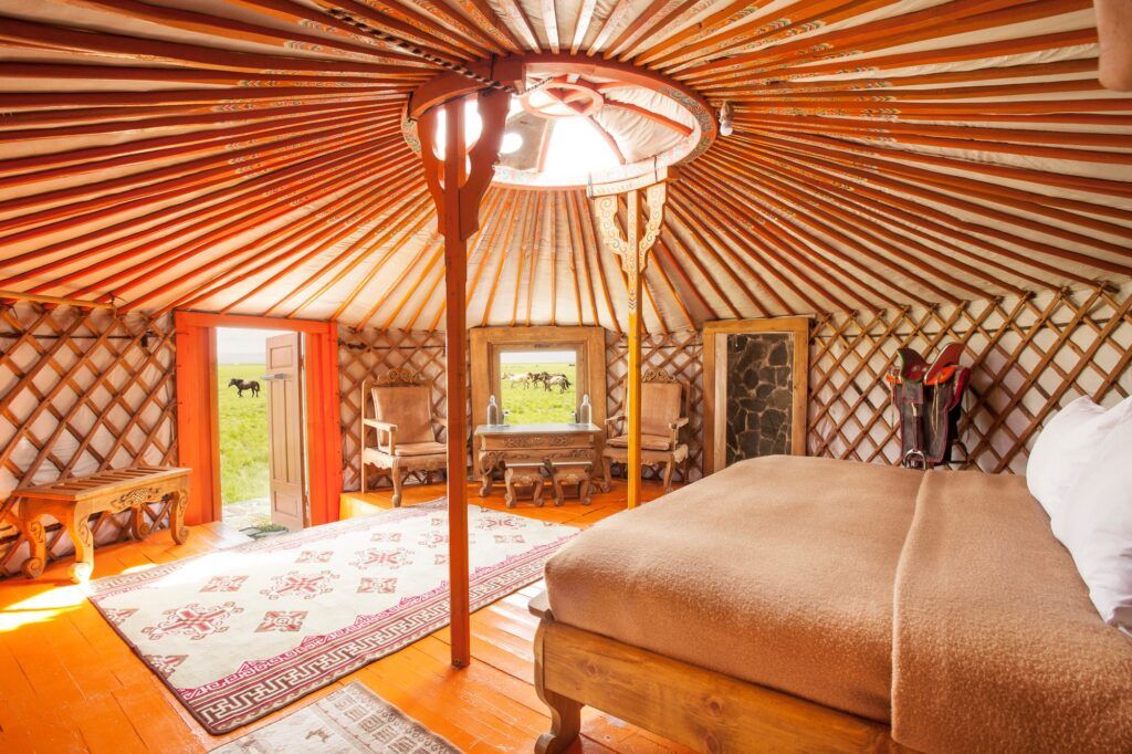 three camel lodge yurt