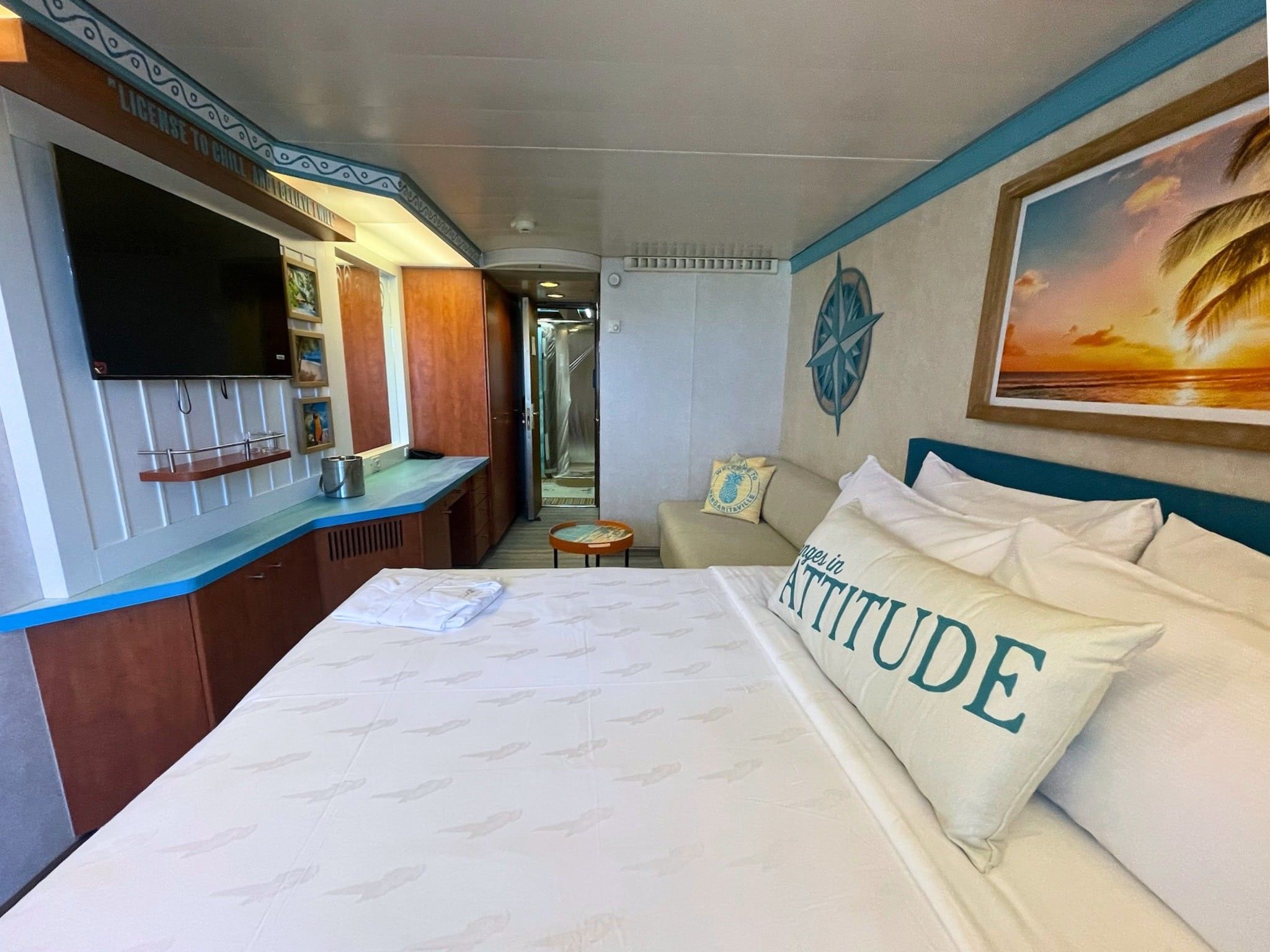 margaritaville at sea islander stateroom cabin - EatSleepCruise.com