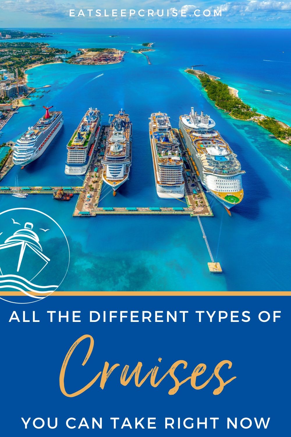all types of cruises