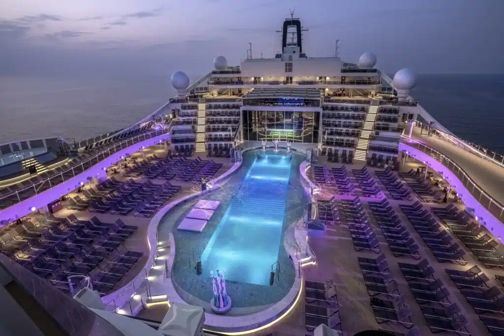 msc world europa pool deck