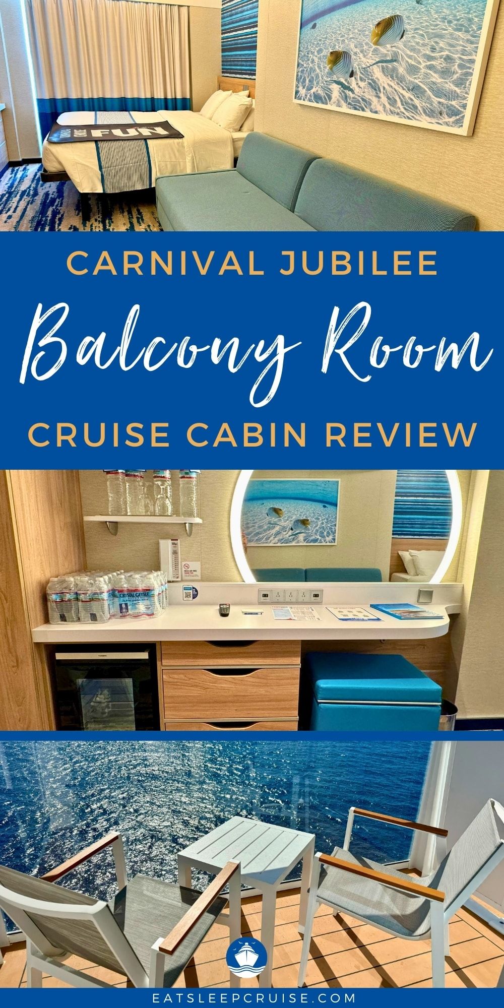 Carnival Jubilee Balcony Room Review