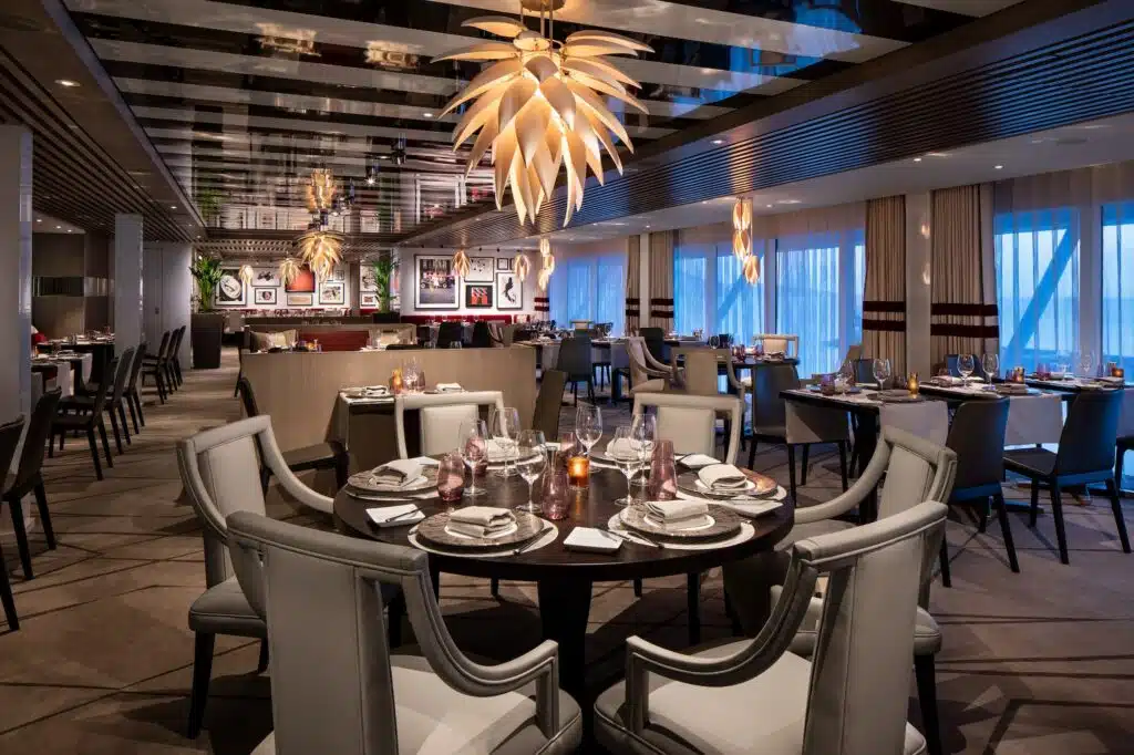 celebrity cruises luminae the retreat restaurant dining