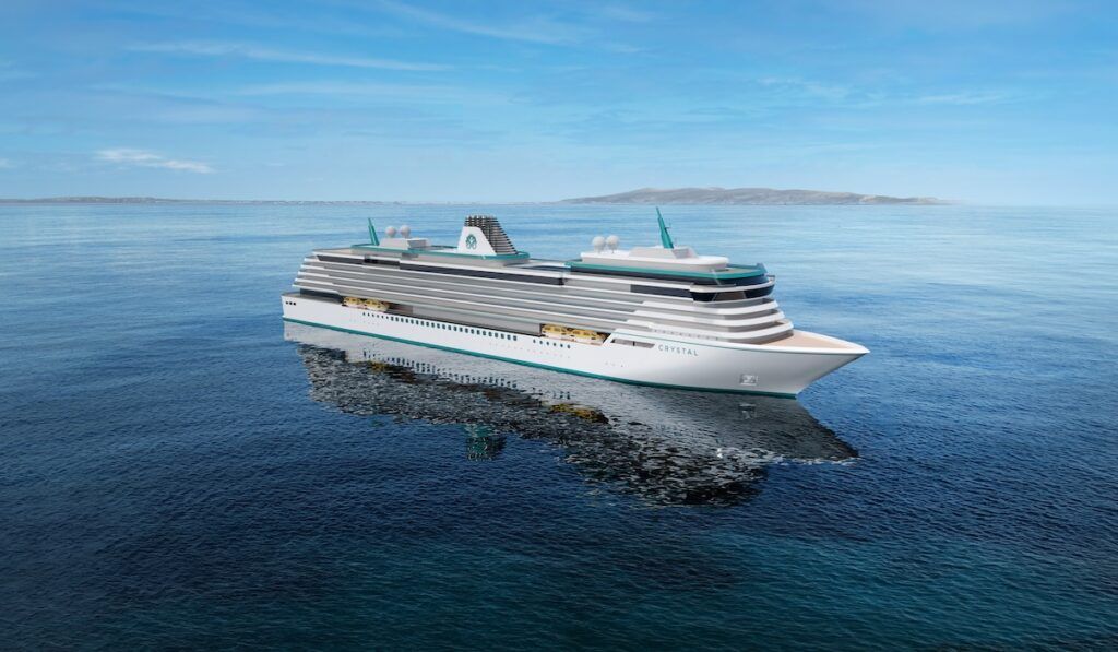 crystal cruises new ships ordered rendering