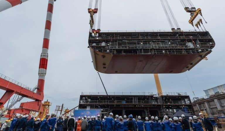 celebrity xcel keep laying france shipyard