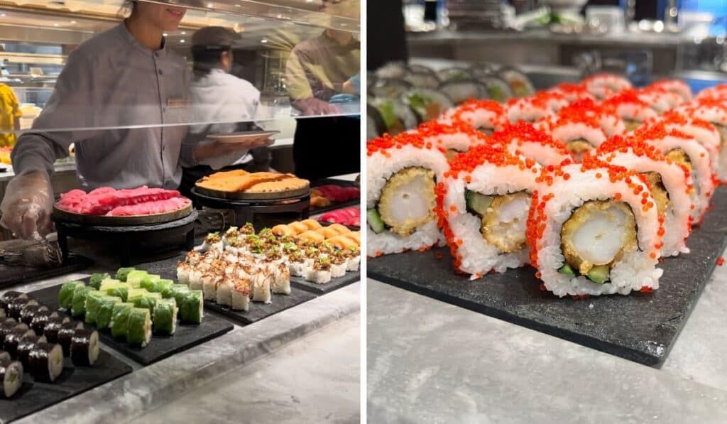 oceania cruises new sushi