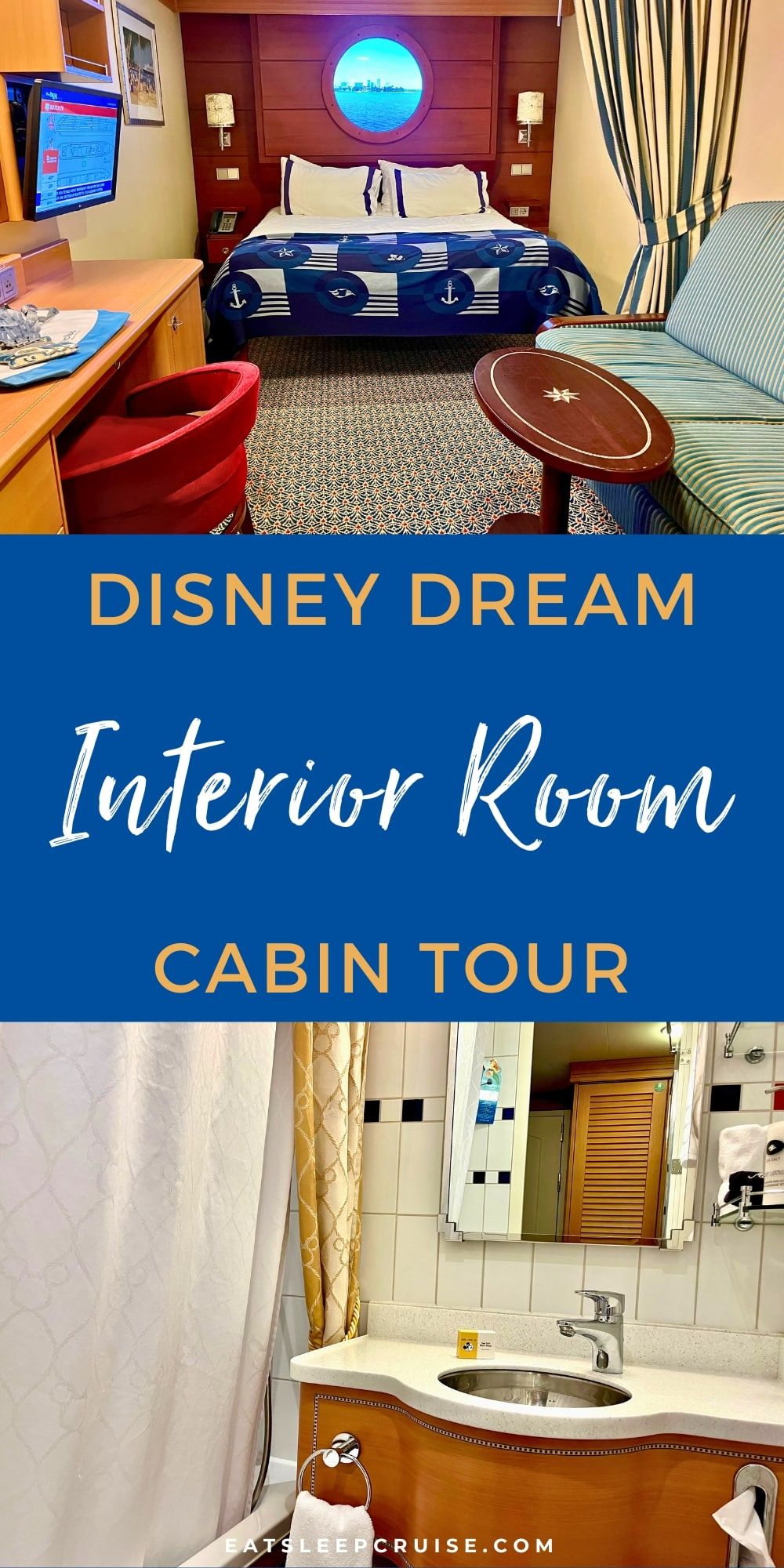 We Stayed in a Disney Dream Inside Cabin and Here's Our Review